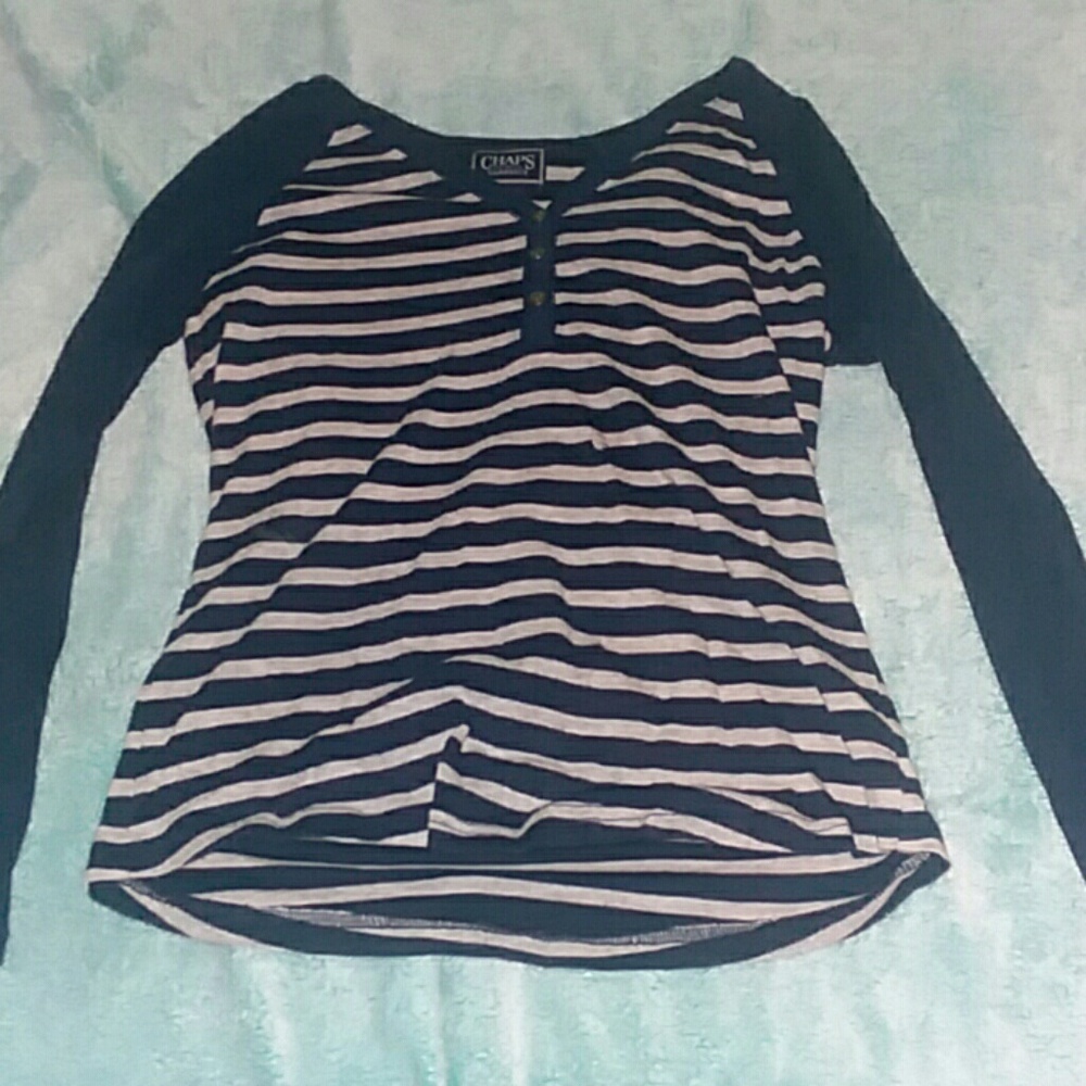 Women's striped long sleeve t-shirt